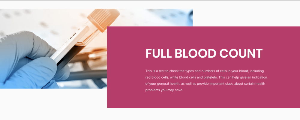Full Blood Count Test